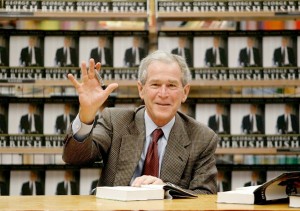 George W. Bush at Book Signing For Memoir