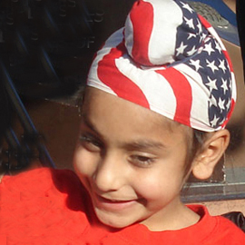Sikh American Boy