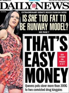Canadian Supermodel, Coco Rocha Too Fat To Be a Supermodel?